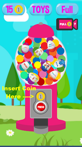 Surprise Eggs Vending Machine - Gameplay image of android game
