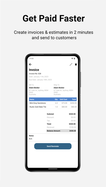Bestmate: Small Business App - عکس برنامه موبایلی اندروید