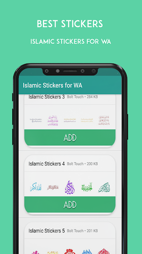 Islamic Stickers - Islamic Sticker for WA - Image screenshot of android app