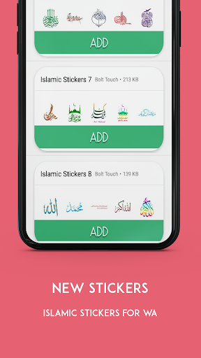 Islamic Stickers - Islamic Sticker for WA - Image screenshot of android app