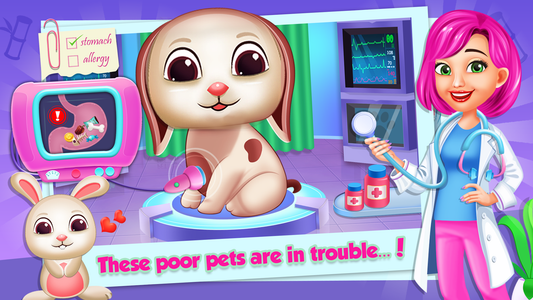 Cute Pet Hospital Game Free - Colaboratory