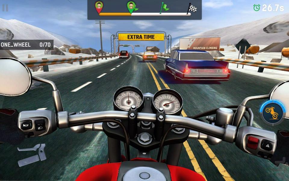 موتور بازی در شهر - Gameplay image of android game