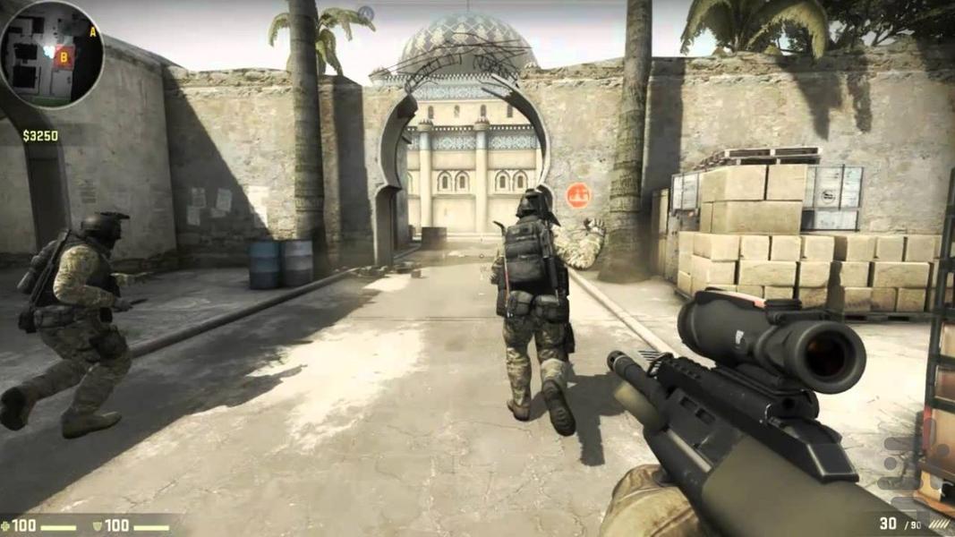 تفنگ بازی-کانتر - عکس بازی موبایلی اندروید