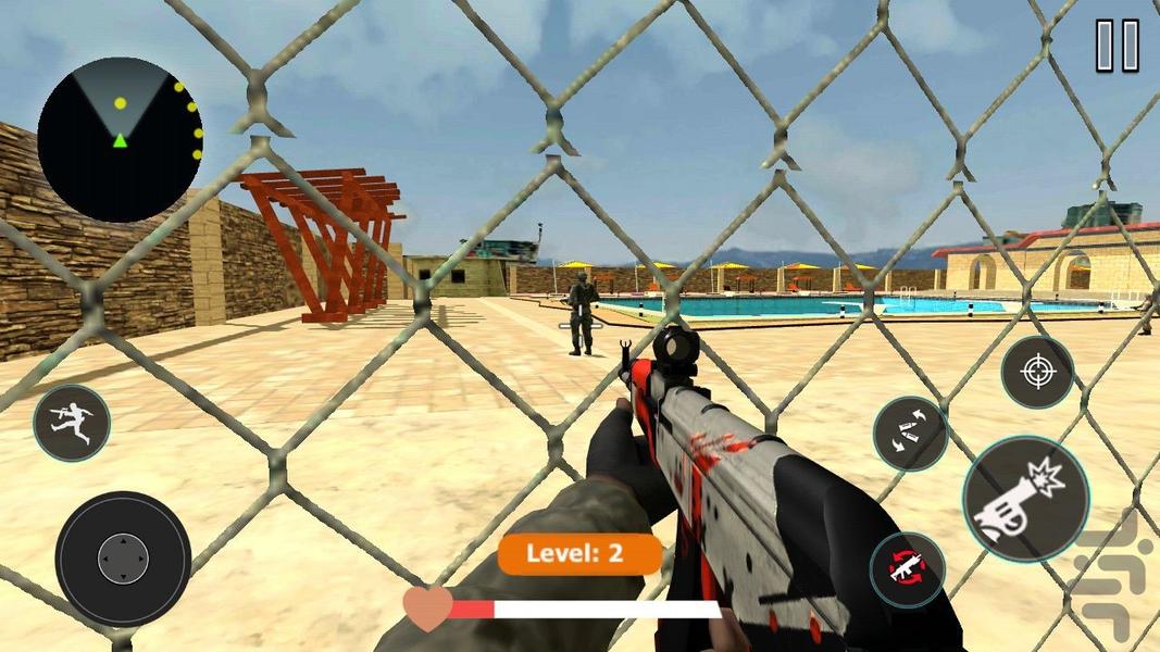 تفنگ بازی-کانتر - عکس بازی موبایلی اندروید