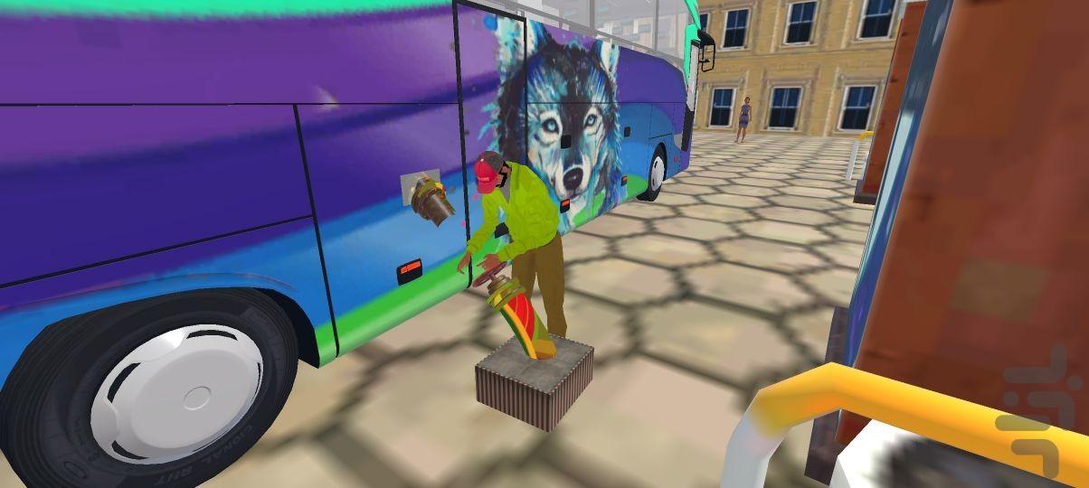 راننده اتوبوس - Gameplay image of android game