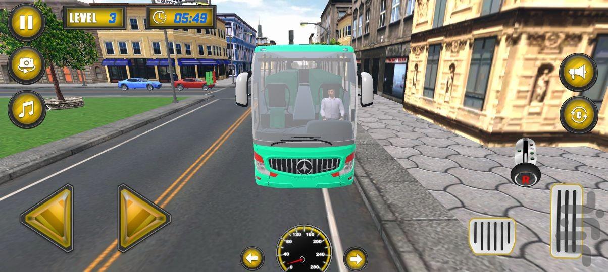 راننده اتوبوس - Gameplay image of android game