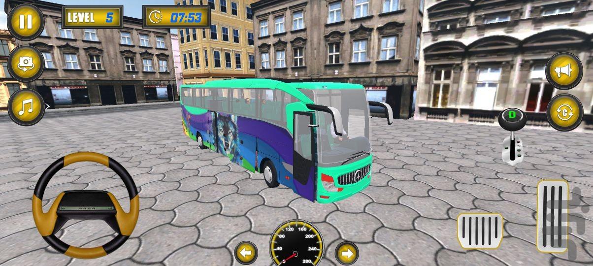 راننده اتوبوس - Gameplay image of android game