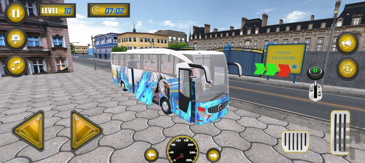 راننده اتوبوس - Gameplay image of android game