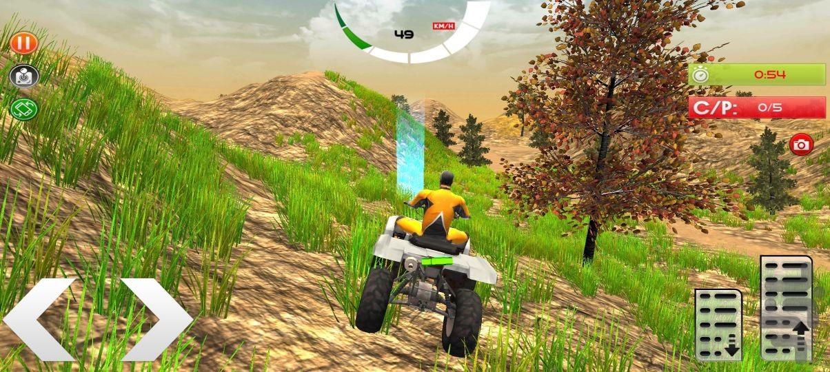 موتور بازی چهارچرخ - عکس بازی موبایلی اندروید