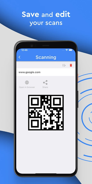 Scanner QR Codes & Barcodes - عکس برنامه موبایلی اندروید