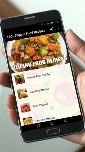 150+ Filipino Food Recipes - Image screenshot of android app