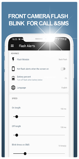Phone Flash iphone Ringtones - Image screenshot of android app