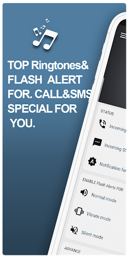 Phone Flash iphone Ringtones - Image screenshot of android app