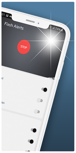 Phone Flash iphone Ringtones - Image screenshot of android app