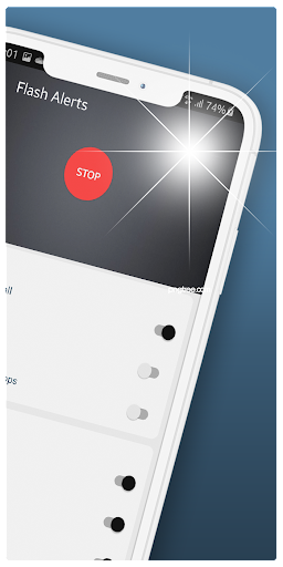Phone Flash iphone Ringtones - Image screenshot of android app