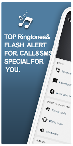 Phone Flash iphone Ringtones - Image screenshot of android app