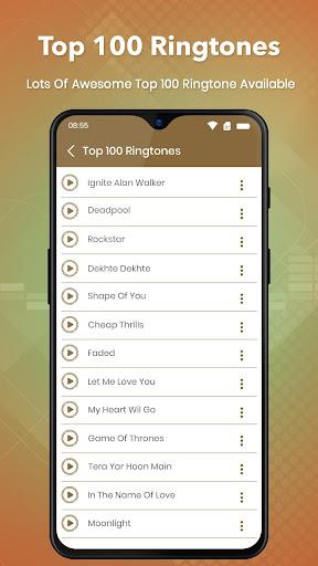 Top 100 Ringtone - Image screenshot of android app
