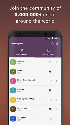 Cool Ringtones for your Phone - Image screenshot of android app