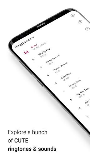 Cute Phone Ringtones & Sounds - Image screenshot of android app