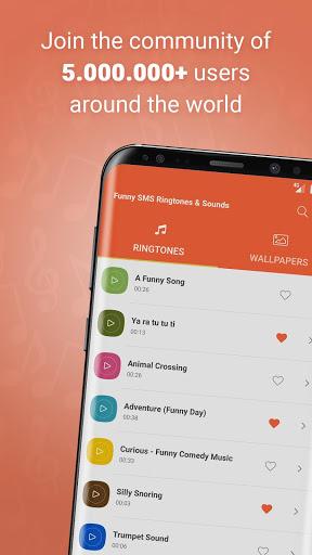 Funny Sms Ringtones & Sounds - عکس برنامه موبایلی اندروید