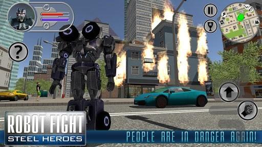 Robot Fight - Gameplay image of android game