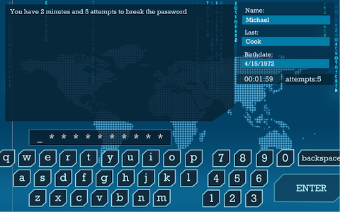 I Hacker - Password Break Puzzle Game Game for Android - Download