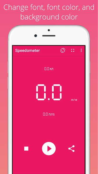 Speedometer - عکس برنامه موبایلی اندروید