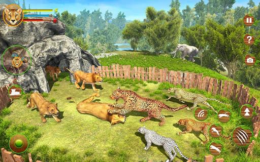 Cheetah Attack Simulator 3D Game Cheetah Simulator - عکس بازی موبایلی اندروید