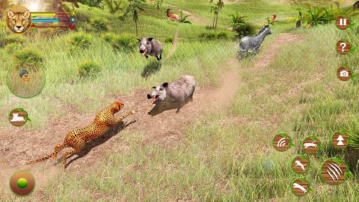 Cheetah Attack Simulator 3D Game Cheetah Sim - عکس بازی موبایلی اندروید