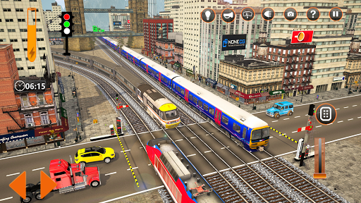 Train Simulator Driving Uphill Train Game - عکس بازی موبایلی اندروید