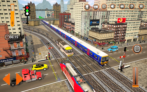 Train Simulator Driving Uphill Train Game - عکس بازی موبایلی اندروید