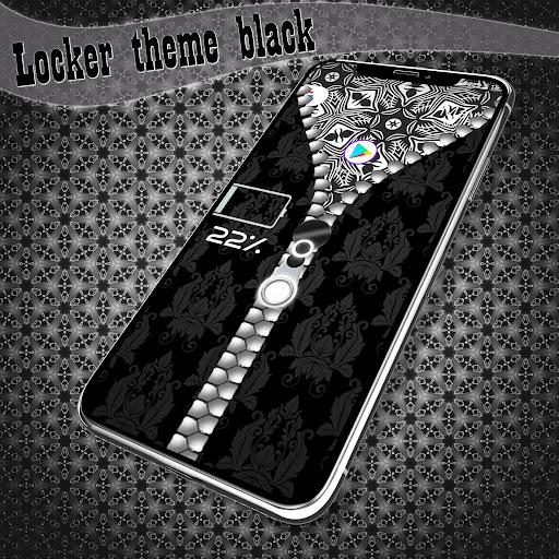 Locker theme black - Image screenshot of android app