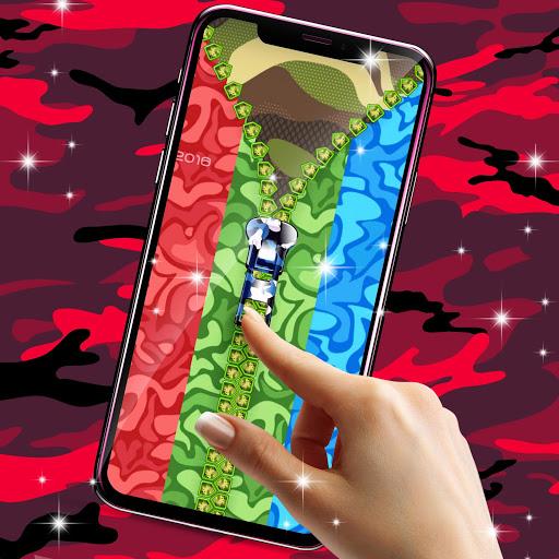 Camouflage zipper locker - عکس برنامه موبایلی اندروید
