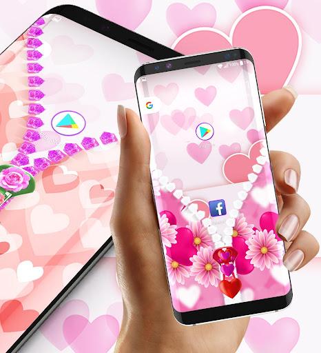 Cute zip screen locker - Image screenshot of android app