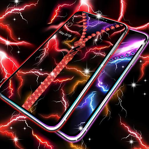 Electric lock screen - عکس برنامه موبایلی اندروید