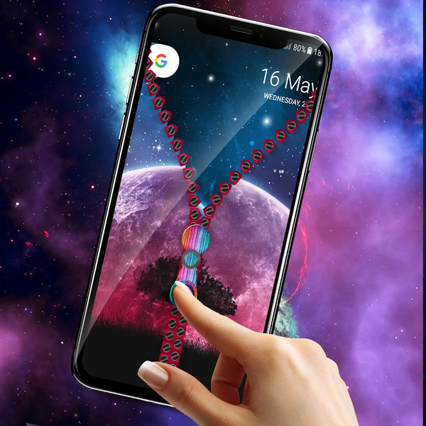 Lock screen for galaxy S21 - Image screenshot of android app