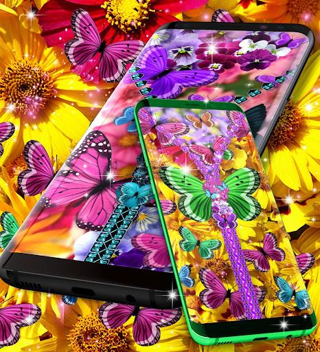 Butterfly zip locker - Image screenshot of android app