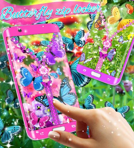 Butterfly zip locker - Image screenshot of android app