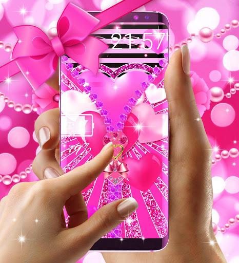 Lock screen for girls - Image screenshot of android app