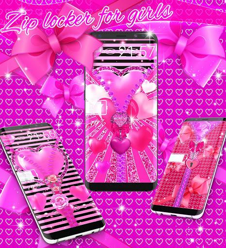 Lock screen for girls - Image screenshot of android app