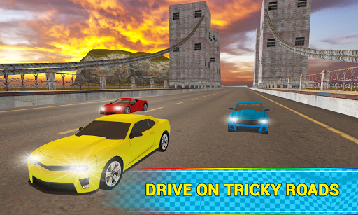 Airborne Real Car Racing - Free Games ۲۰۲۰ - عکس بازی موبایلی اندروید