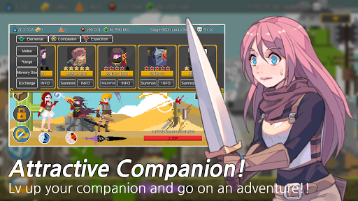 Ego Sword : Idle Hero Training - Gameplay image of android game