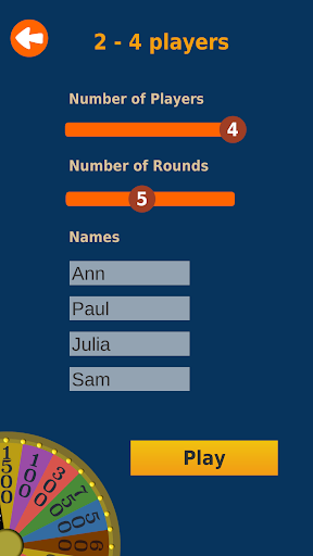 Word Fortune Wheel of Phrases - Gameplay image of android game