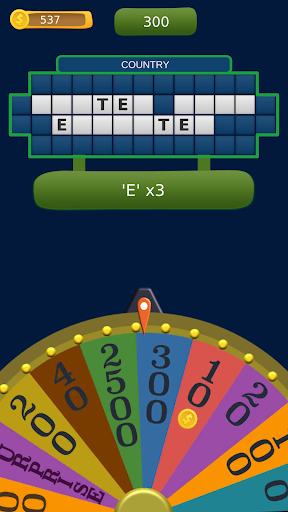 Word Fortune Wheel of Phrases - Gameplay image of android game