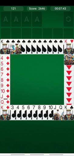 Solitaire - Gameplay image of android game