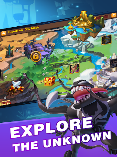 Idle Battles:Heroes vs Zombies - عکس بازی موبایلی اندروید