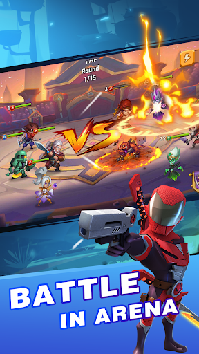 Idle Battles:Heroes vs Zombies - عکس بازی موبایلی اندروید