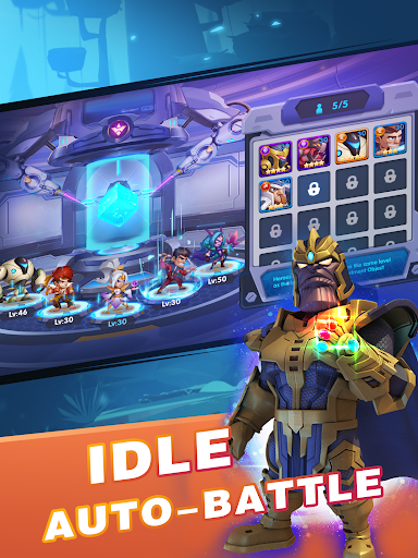 Idle Battles:Heroes vs Zombies - عکس بازی موبایلی اندروید