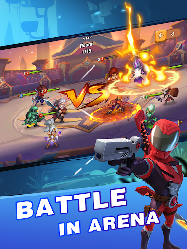 Idle Battles:Heroes vs Zombies - عکس بازی موبایلی اندروید