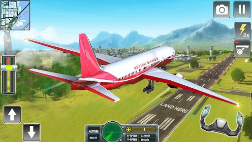 Flight Simulator : Plane Games - عکس برنامه موبایلی اندروید